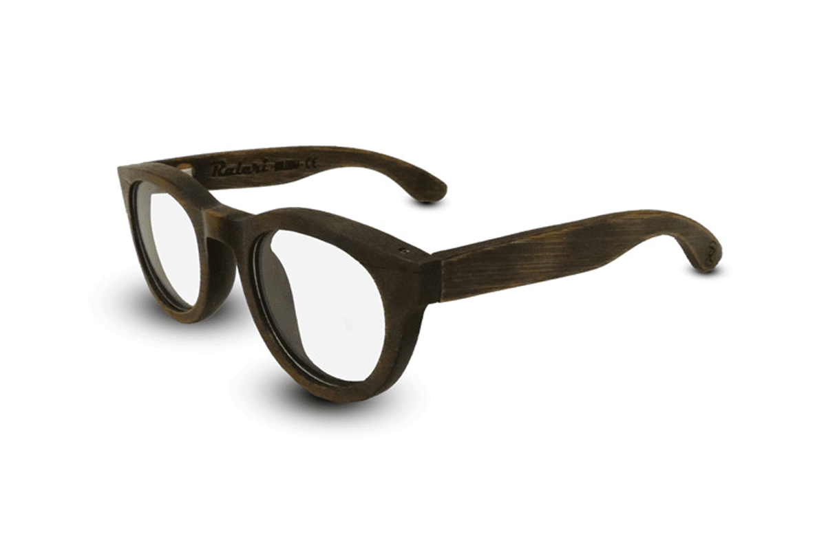 occhiali in bamboo
